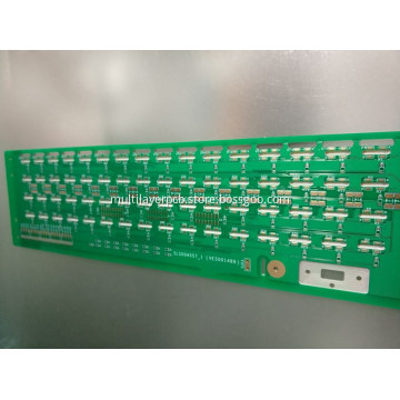 Controlled deep milling circuit board